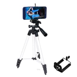 3110 Tripod Lightweight Camera Stand With Three-Dimensional Head and Phone Holder Black 1