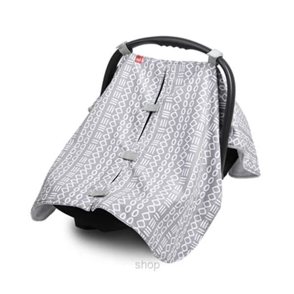 ab New Zealand Infant Car Seat Carrier All-Season Fabric Cover Grey - AB-CFC01 3