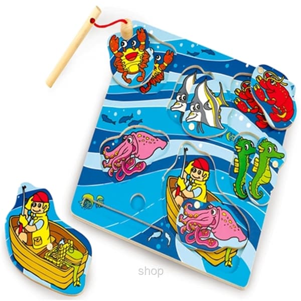 Wonderworld Toys Fishing Puzzle 1