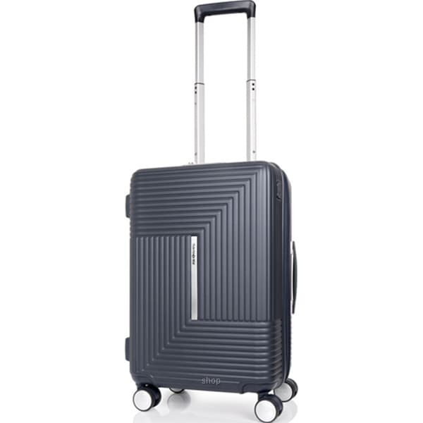 Samsonite APINEX Spinner 55cm/20Inch Expandable Matte Navy PC Hard Luggage - HK6*51001 1