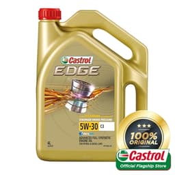 Castrol EDGE 5W-30 C3 Engine Oil for Petrol and Diesel Cars (4L) - 3431175 1