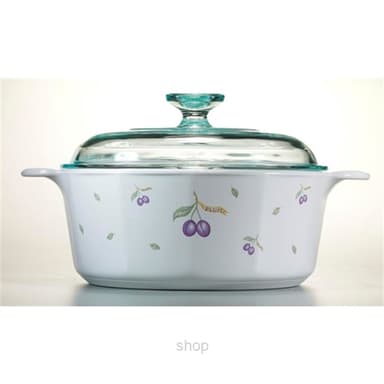 Corningware 3.25L Round Covered Casserole Plum - P-32-PU