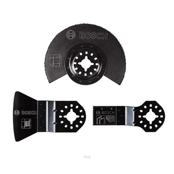 Bosch 3pcs Multi Tool Tile Blade Set - 2608662342 2