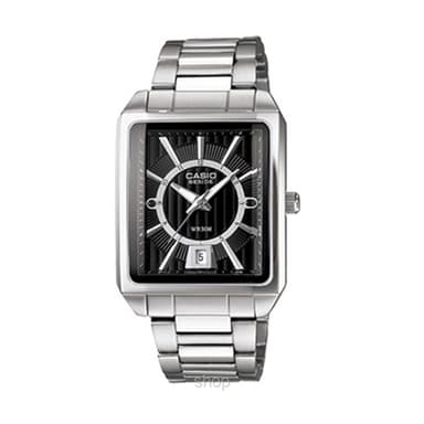 [Dec Promo] Casio Beside Square Face Watch - BEM-120D-1AVDF