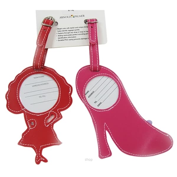 Arnold Palmer Luggage ID Tag Lady & Shoes - C555 2