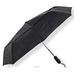 Lifeventure Trek Umbrella Medium Black - LVE-9490 1
