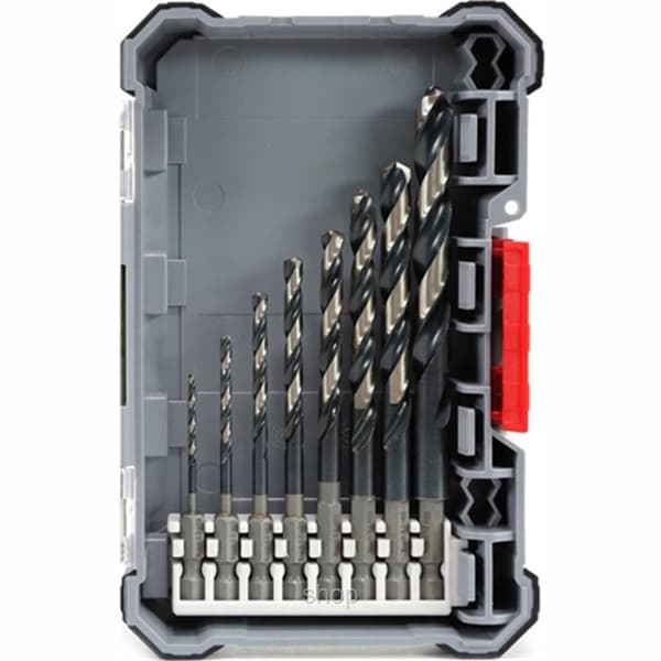 Bosch Drill Bit Set Metal Hex (2,3,4,5,6,7,8,10 mm) - 2608577146 2