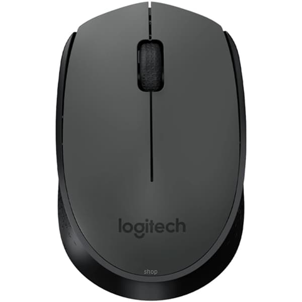 Logitech M170 Comfort and Mobility Wireless Mouse (Black) - 910-004658 1