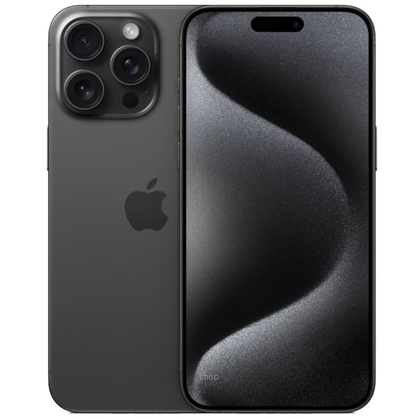 Apple iPhone 15 Pro Max 512GB - Blue Titanium + Aukey Universal Adapter with 30W PD Port + OnPro Duo Type-C PD 3.0 60W Wall Charger (Black) 2