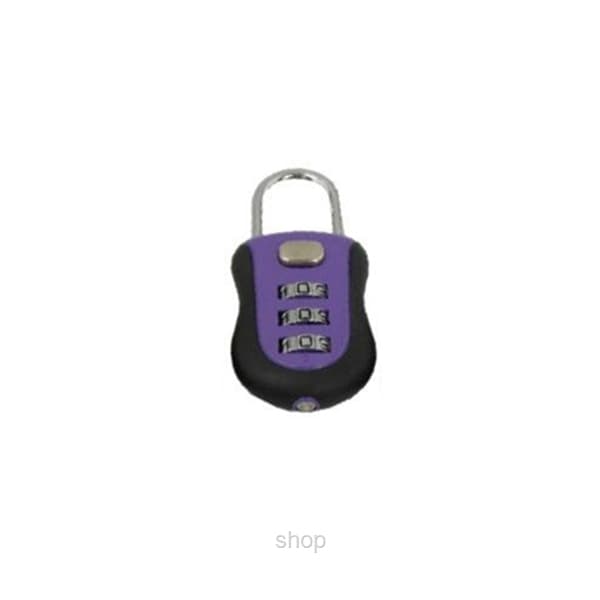 Gardini 3 Digit Combo Lock with Button Release - G20818 2