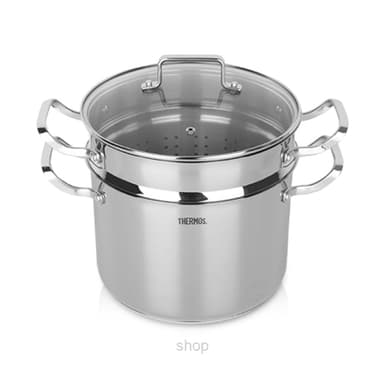 Thermos 24cm Essential Multi Usage Pot with Lid - E-24MP