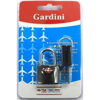 Gardini Travel Sentry Luggage Key Lock - TSA326