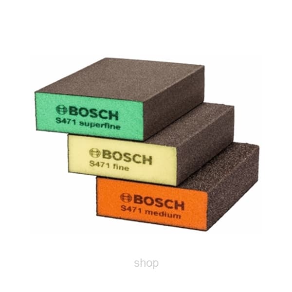 Bosch 3 In 1 Abrasive Color Foam Block - 061880008L 1