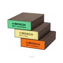 Bosch 3 In 1 Abrasive Color Foam Block - 061880008L 1
