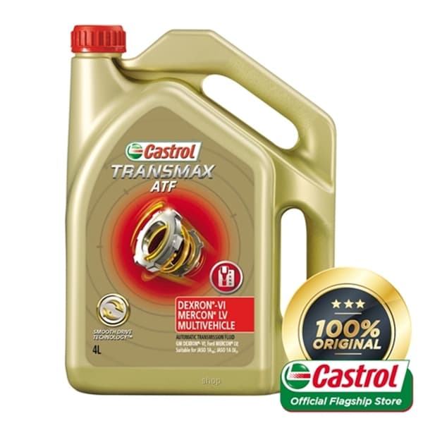 Castrol Transmax ATF DEXRON®-VI MERCON® LV Multivehicle (4L) 1