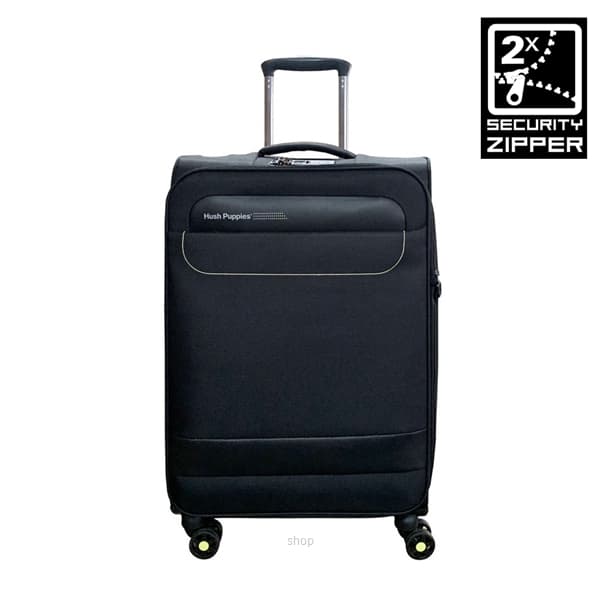 Hush Puppies HP-693145 19 Inch Soft Case Double-coil Zipper Luggage 3