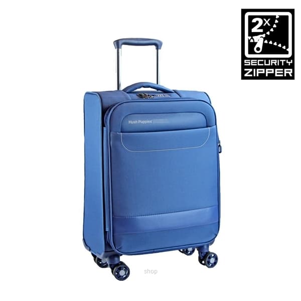 Hush Puppies HP-693145 19 Inch Soft Case Double-coil Zipper Luggage 4