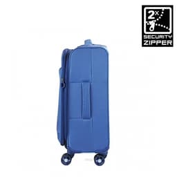 Hush Puppies HP-693145 19 Inch Soft Case Double-coil Zipper Luggage 5