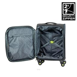 Hush Puppies HP-693145 19 Inch Soft Case Double-coil Zipper Luggage 6