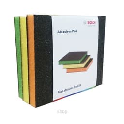 Bosch 3 In 1 Abrasive Color Foam Pad - 061880008M 1