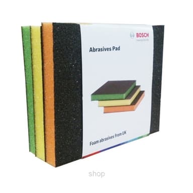 Bosch 3 In 1 Abrasive Color Foam Pad - 061880008M