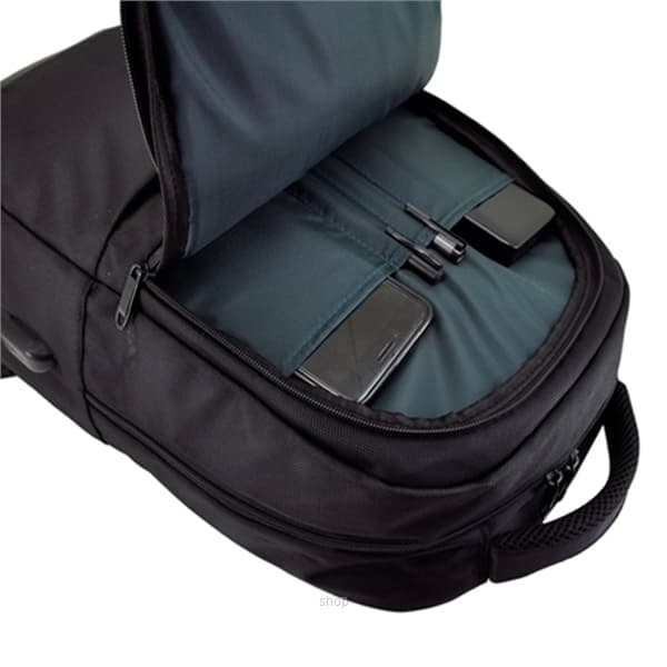 Bagman Laptop Backpack Black - S02-693lap 10