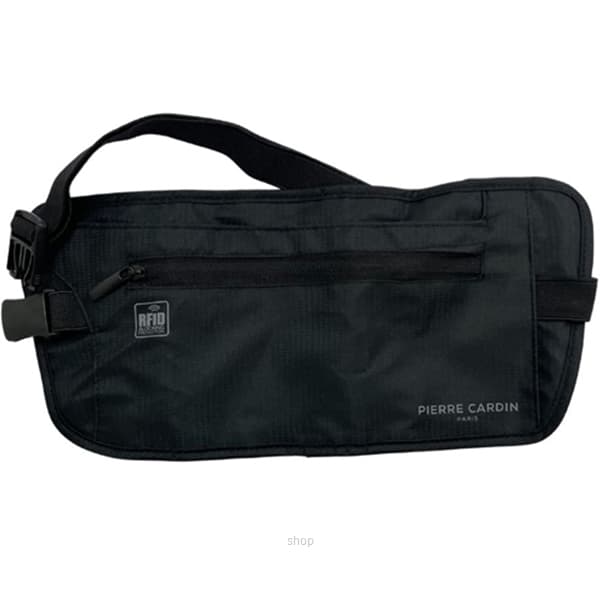 Pierre Cardin Security Waist Pouch Black - 47001166 1