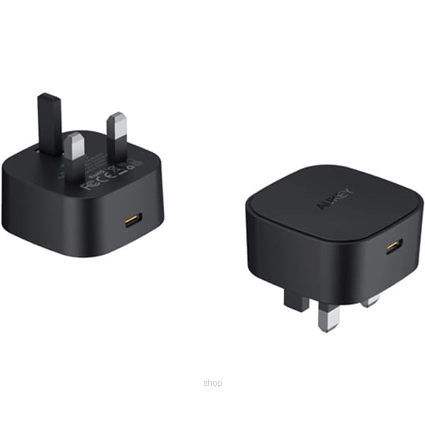 Aukey PA-Y25 20W Power Deliver USB C Mini Charger For iP hone 12 / 12 Pro - Black 4