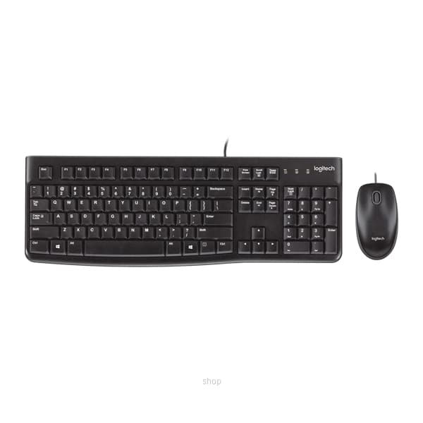 Logitech MK120 USB Wired Keyboard and Mouse Dekstop Combo - 920-002586 1
