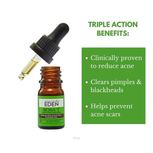 GOE Rosa T Triple Action Acne Serum (Reduces Acne Scars, Promote Skin Renewal) 2