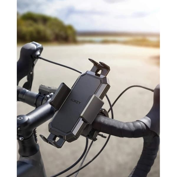Aukey HD-C51 Shake 360 Rotation Bicycle Motorcycle Motor Phone Mount 2
