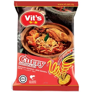 Vits Curry Instant Noodles 5 Packets 78gm