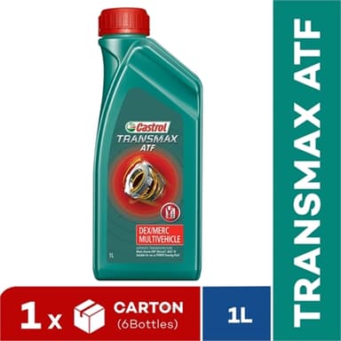 [Carton Packaging] Castrol Transmax ATF Dex/Merc Multivehicle Fluids (6X1L)
