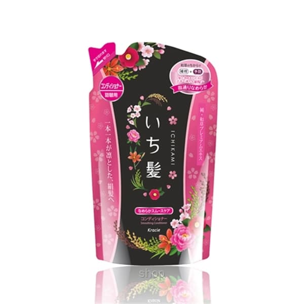 Kracie Ichikami Refill Pack Smooth Conditioner 330g 1
