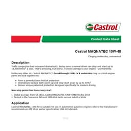 [Carton Packaging] Castrol MAGNATEC 10W-40 for Petrol Vehicles (4LX6) 2