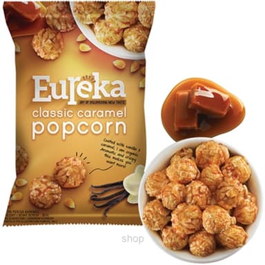 Eureka Popcorn Classic Caramel 80g - A45.0010.001