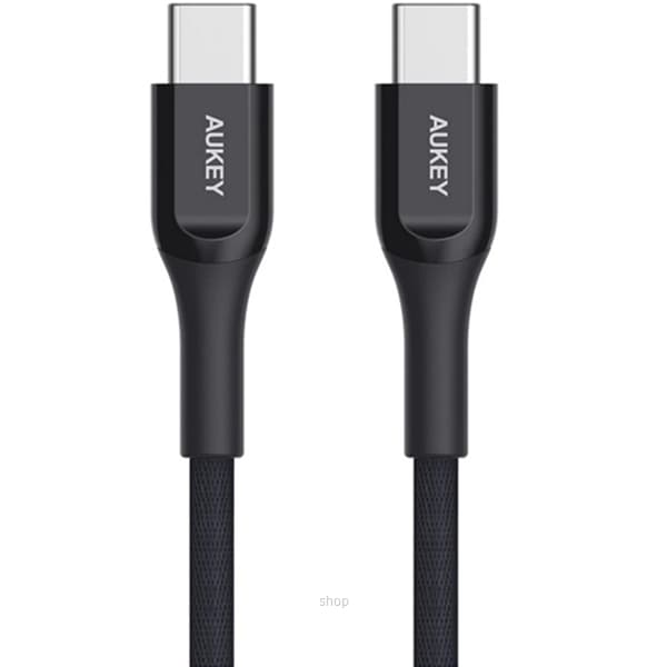 Aukey CB-AKC3 USB C To USB C 60W PD Quick Charge Kevlar Cable - 1.2M 2