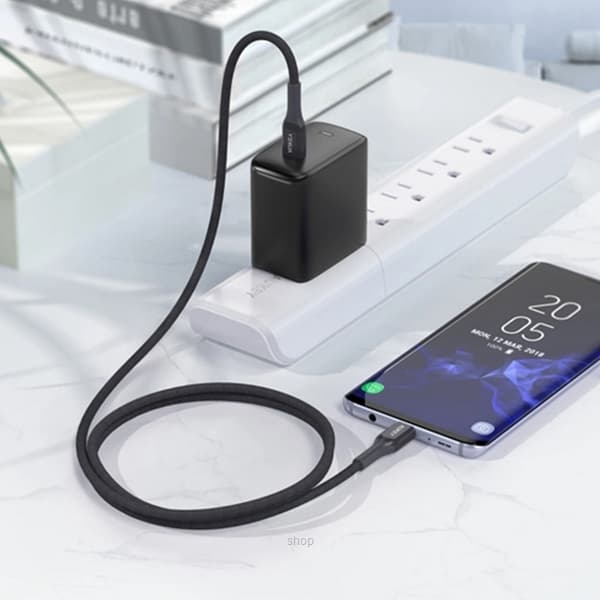 Aukey CB-AKC3 USB C To USB C 60W PD Quick Charge Kevlar Cable - 1.2M 4