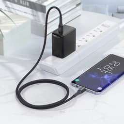 Aukey CB-AKC3 USB C To USB C 60W PD Quick Charge Kevlar Cable - 1.2M 4