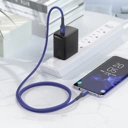 Aukey CB-AKC3 USB C To USB C 60W PD Quick Charge Kevlar Cable - 1.2M 5