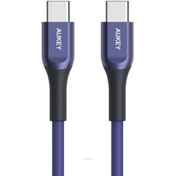 Aukey CB-AKC3 USB C To USB C 60W PD Quick Charge Kevlar Cable - 1.2M 7
