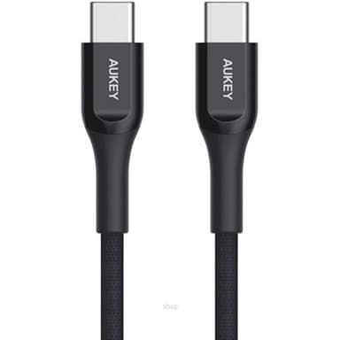 Aukey CB-AKC4 USB C To USB C 60W PD Quick Charge Kevlar Cable - 2M
