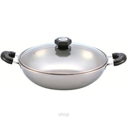 La Gourmet 32cm 5Ply Elite Wok - LGMWKEL090003 1