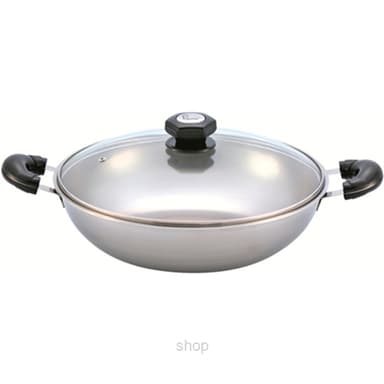 La Gourmet 32cm 5Ply Elite Wok - LGMWKEL090003