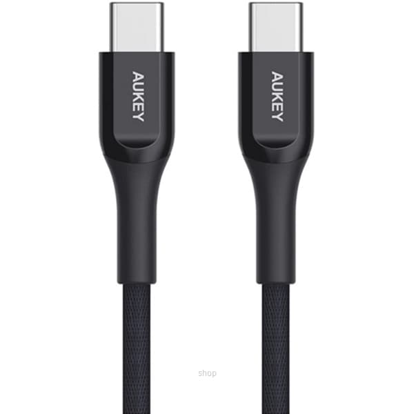 Aukey CB-AKC4 USB C To USB C 60W PD Quick Charge Kevlar Cable - 2M 7