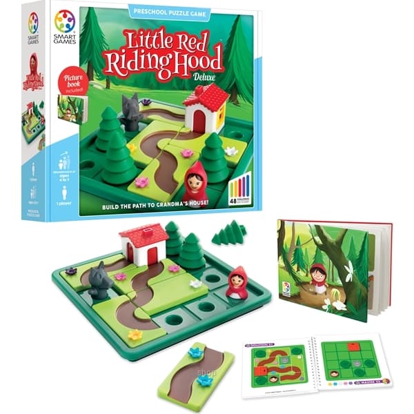 Smart Games Little Red Riding Hood Deluxe (2-9 years) - 5414301518389 2