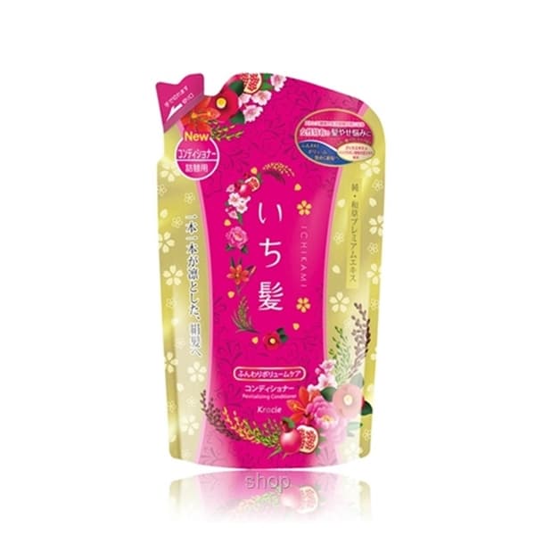Kracie Ichikami Refill Pack Revitalizing Care Conditioner 330g 1
