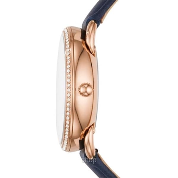 Fossil Women Tailor Multifunction Navy Leather Watch - ES4394 3
