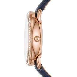 Fossil Women Tailor Multifunction Navy Leather Watch - ES4394 3