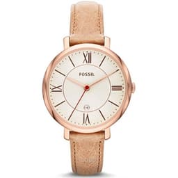 Fossil ES3487 Women's Jacqueline Sand Leather Watch 1